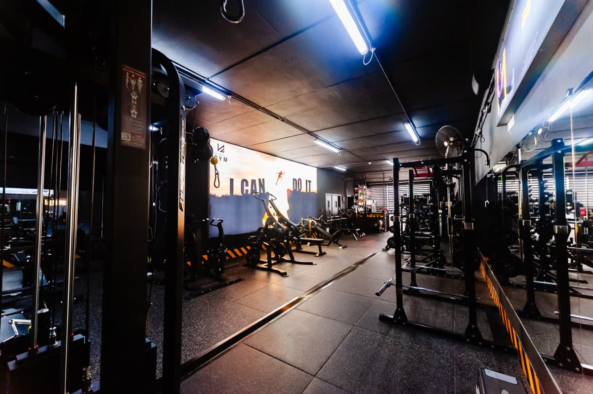 Inside Hayman's Gym
