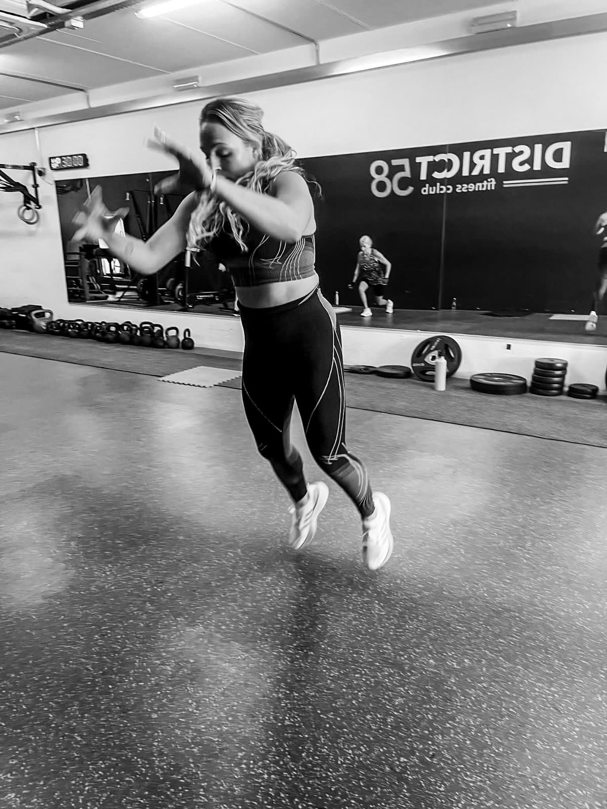 Inside District 58 Fitness Club