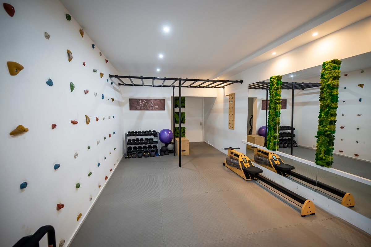Inside Bare Fitness Studio