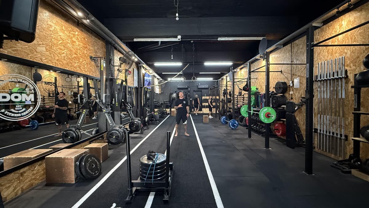 Inside Dom Personal Training and Fitness Centre