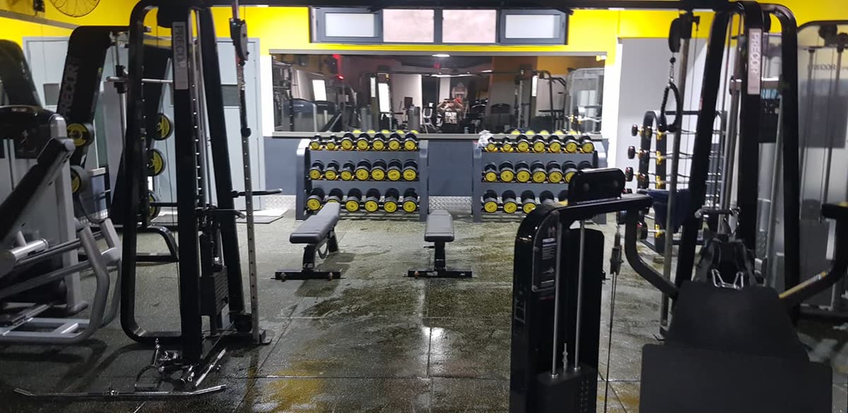 Inside House of Fitness Gym