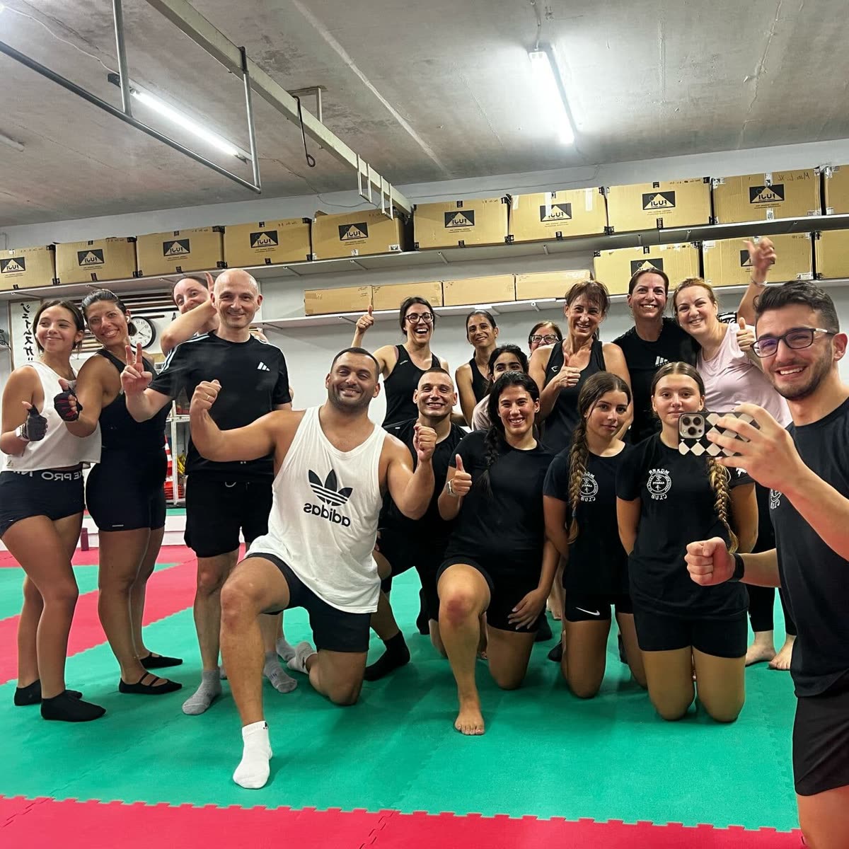 Inside Mgarr Karate Club