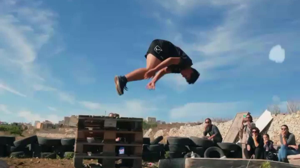 Inside Rush Parkour Malta