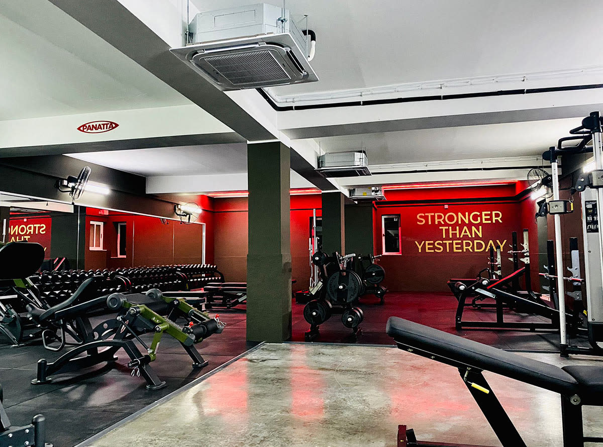 Inside 24/7 Fitness Club - San Gwann